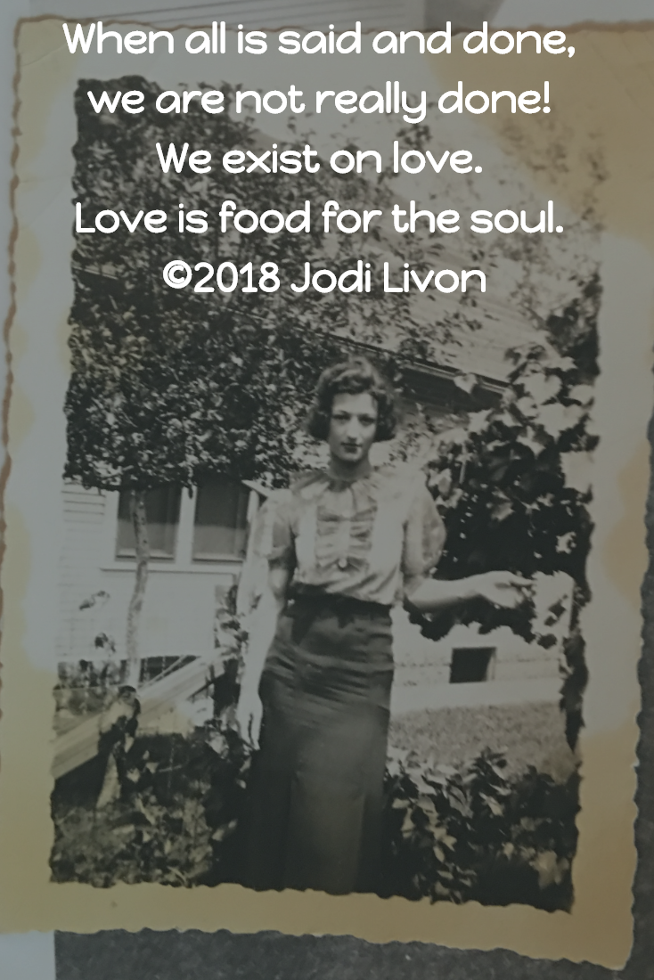 Love is food for the soul